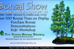 Annual Show Flyer
